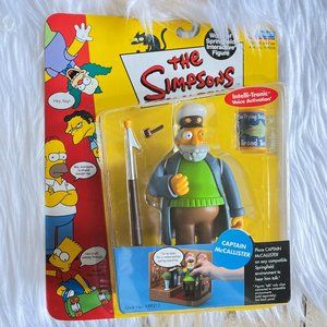2001 The Simpsons World Of Springfield CAPTAIN McCALLISTER Figure Series 5